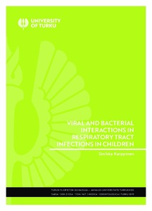 Viral And Bacterial Interactions In Respiratory Tract Infections In Children